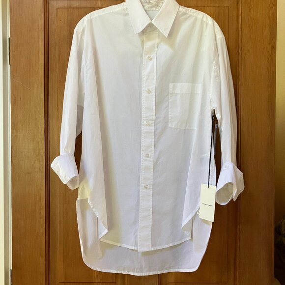 Citizens of Humanity White oversized Boyfriend Shirt size Small - Picture 1 of 7